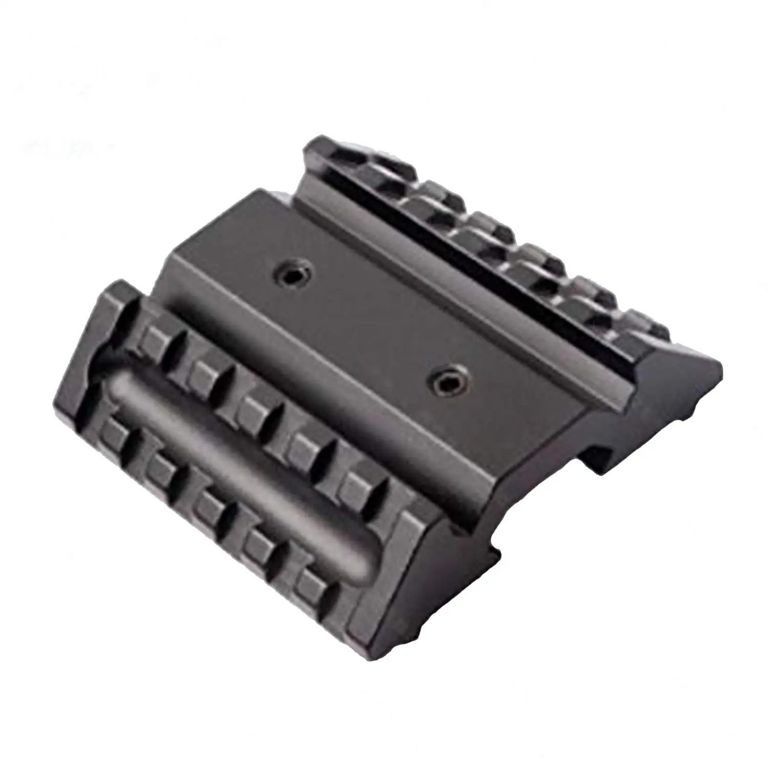 

UniqueFire 65mm Long Insertion Type Rail Adapter with 6 Slots on Both Sides Riser Mount for 20mm Picatinny/Weaver Rail Mount