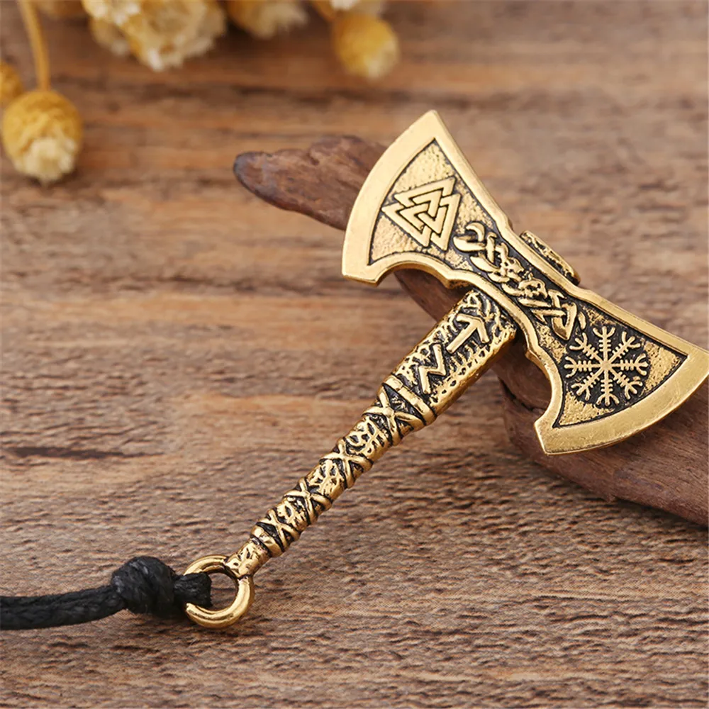 Skyrim готический 3D металлический молоток кулон ожерелье s Mjollnir Тор подвеска в виде молотка норвежский викинг Ретро Руна мужские ювелирные изделия ожерелье подарок