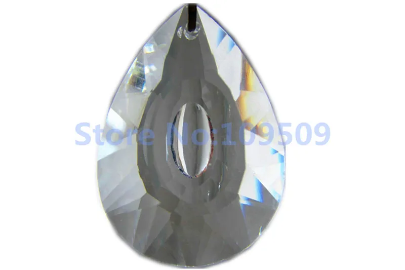 38 мм каплевидный кристалл Призма Глаз Дракона Кристалл солнцезащитный Ловец 50 шт