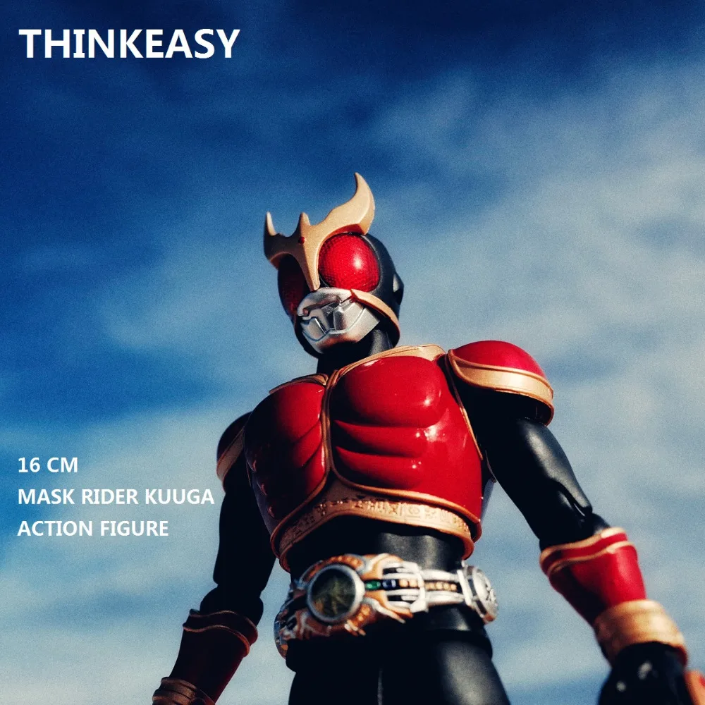 Горячая продажа ТВ серии в масках Kamen Rider Kuuga Riding Japan Mighty shf Action Figure игрушки Figuarts 16 см