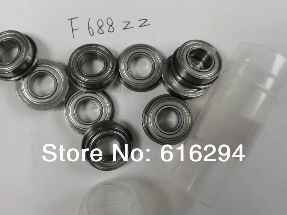 Высокое качество F688ZZ F688-2Z фланцевые шарикоподшипники 8*16*5 мм-бесплатная доставка