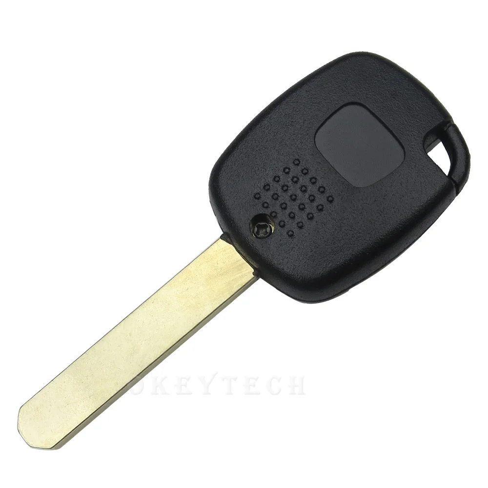 OkeyTech Кнопка PAD 1 кнопка дистанционного ключа чехол для Honda CR-V Odyssey Fit City Civic accord замена ключа транспондера с лезвием