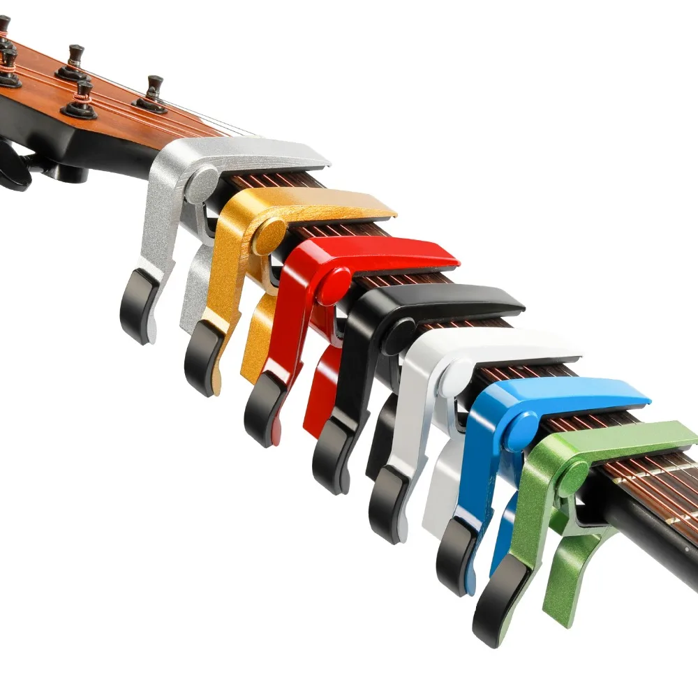 Donner Guitar Capo + 4 пускового триггера быстрое изменение зажим Capos электрическая