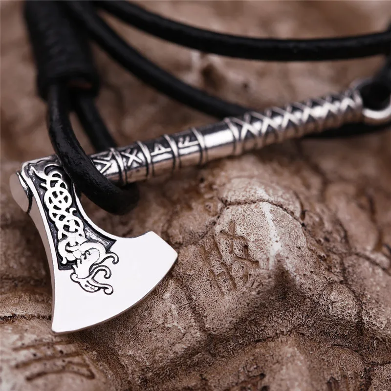 Skyrim ювелирные изделия модные аксессуары викинги мамин символ Одина руны ужас