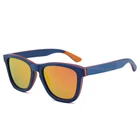 Деревянные солнцезащитные очки BerWer для женщин и женщин, деревянные очки, винтажные Поляризованные солнцезащитные очки для скейтборда, деревянные очки для мужчин