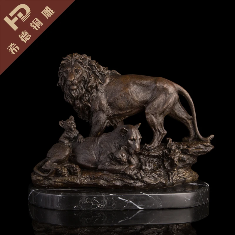 Real Bronze Sculpture Statue Bull &amp Bear Wall Street Stock Market Desk Decor Art Garden Decoration 100% real Brass | Дом и сад