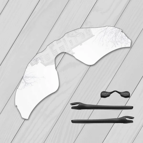 HD Clear-Rubber Kit E.O.S поляризованные улучшенная замена линз для Oakley Radar EV path'-множественный выбор - Цвет линз: HD Clear-Rubber Kit