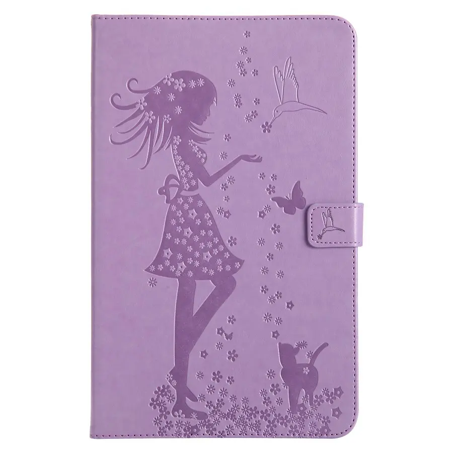 Чехол для Samsung Galaxy Tab E 9. 0 T560 T561 чехол с изображением девушки кошки планшета 9 6