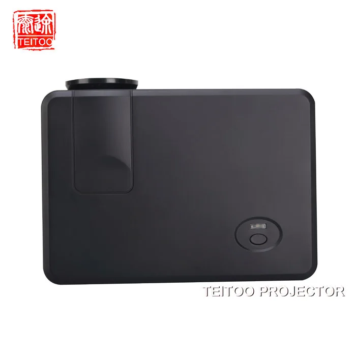 2000 люмен Мини Портативный проектор HD домашнего кинотеатра мини светодиодный для