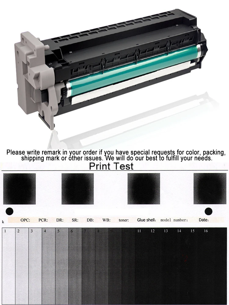 JIANYINGCHEN совместимый черный фотобарабан для Konica minolta bizhub 164 184 7718 копировальный аппарат продвижение