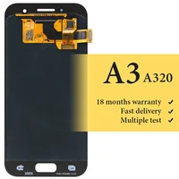 for mobile phone a320 sm a320f a320f lcd screen assambly replacement hot sell for a3 2017 lcd display oem quality