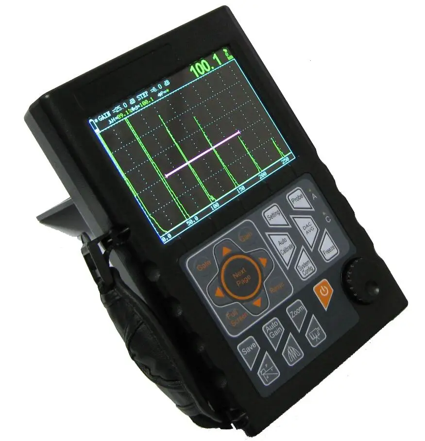 

NDT Digital Ultrasonic Flaw Detector YFD300 High-speed capture Automated Calibration Automated Gain Range 0~10000