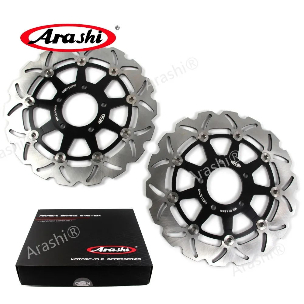 Араши 2 шт. для SUZUKI SV650 S 2003-2009 CNC передние тормозные диски SVS SV S 650 2003 2004 2005 2006 2007 2008 2009