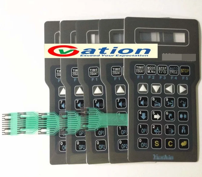 

For series YS-280030 Membrane keyboards