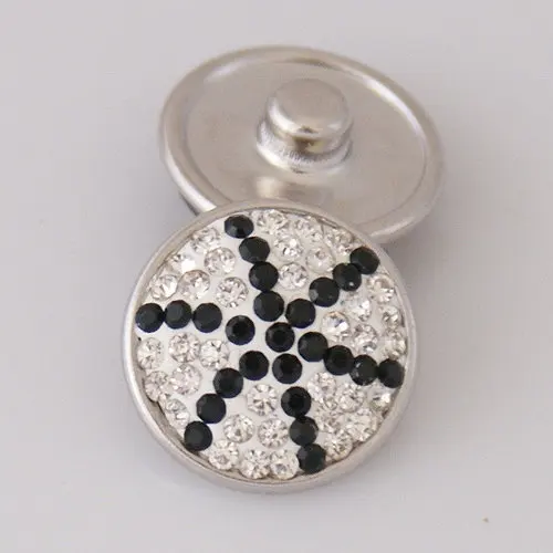 Модные высококачественные цветные снежинки с узором стразы 18 мм очаровательные