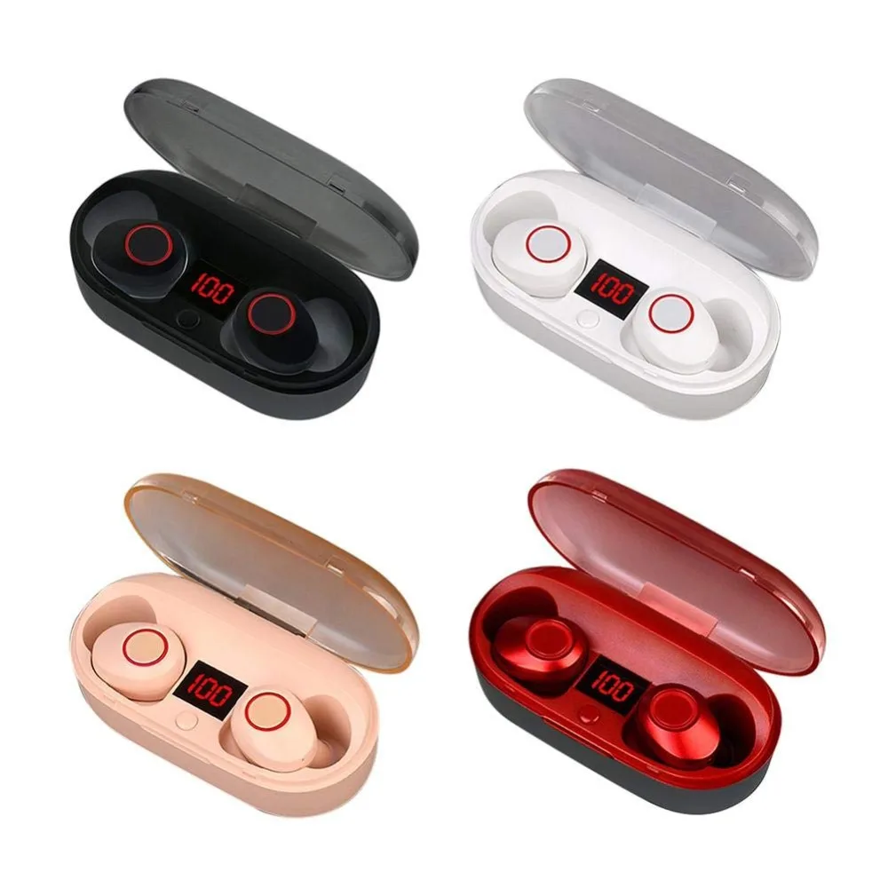 J29 Bluetooth 5 0 наушники-вкладыши наушники стерео Бас звуком Беспроводной с зарядным
