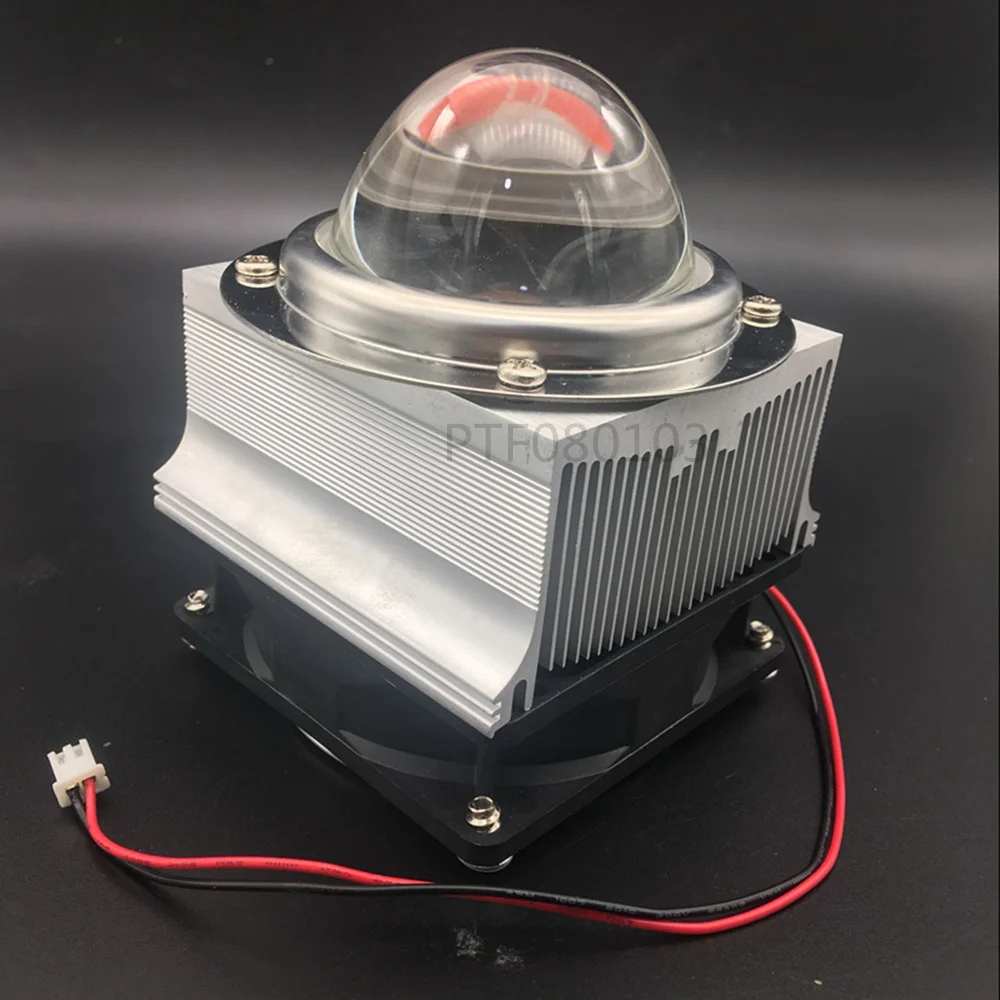 20 Вт-50 Вт высокомощный светодиодный алюминиевый вентилятор охлаждения радиатора