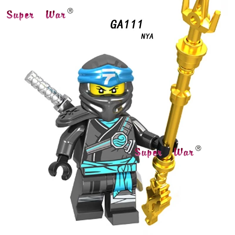 GA111 Одна модель строительных блоков Char Snake Archer Акита меч мастер общий Vex Ice Emperor игрушки для детей - Цвет: GA111