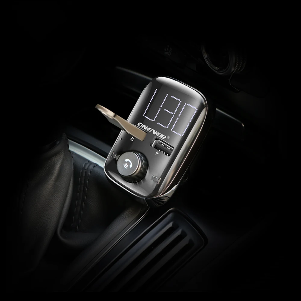 ONEVER Bluetooth fm передатчик плеера модулятор Автомобильный комплект usb Зарядное
