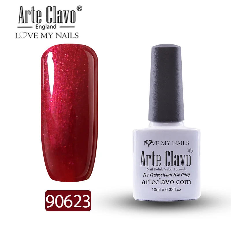 90623 Arte Clavo 79 цветов гель лак для ногтей основа и верхнее покрытие необходимо замачивать УФ Гель-лак для ногтей Дизайн гель лак - Цвет: 90623
