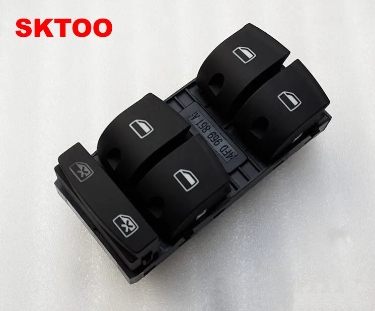 

SKTOO For Audi A6L C6 left front door electric glass lift switch/window lifter switch