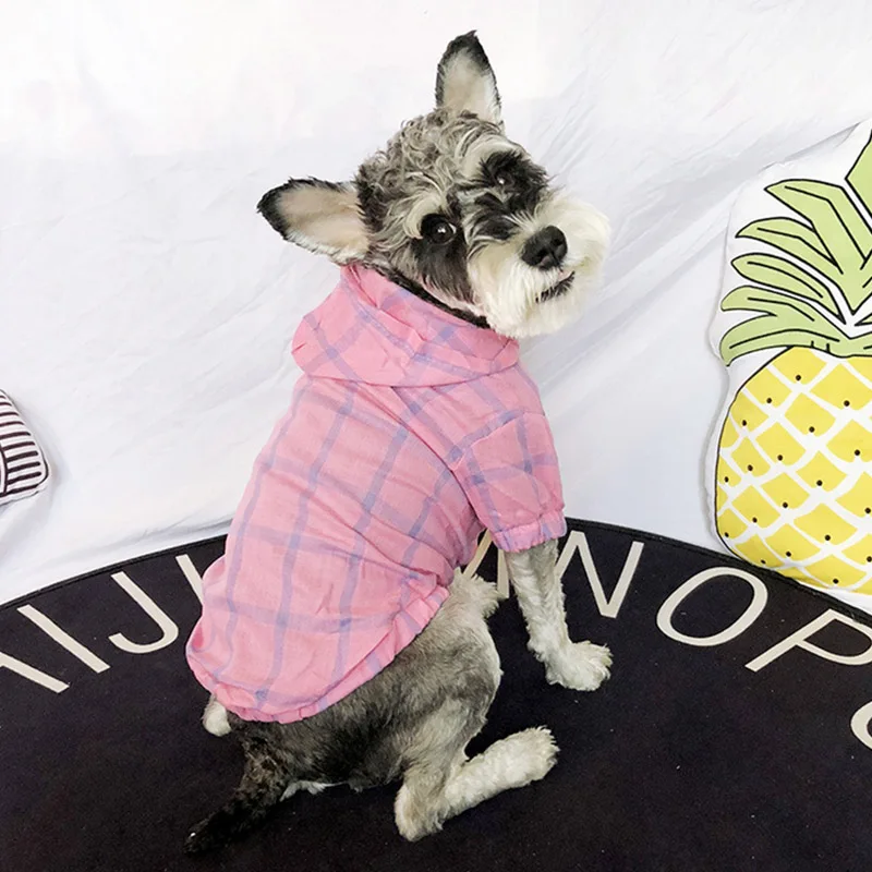 Clothes for Pet Dogs Clothes For Small Dog Coat Clothing for Pet Cats Hoodies Chihuahua Pets Dogs Cat Clothes Shirt 30 - Цвет: Зеленый