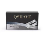 Бритвенное лезвие Qshave IT, бритвенное лезвие с двойным лезвием, классическое безопасное лезвие, Сделано в США, 100 лезвий