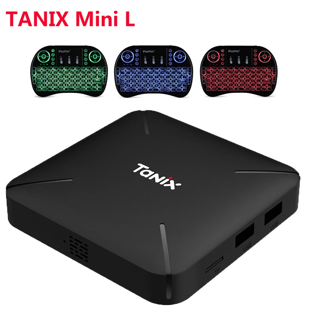 ТВ приставка Tanix TX3 Mini L Smart Android 7 1 S905W телеприставка 2G DDR3 16G 4K Поддержка WiFi 2 4 GHz