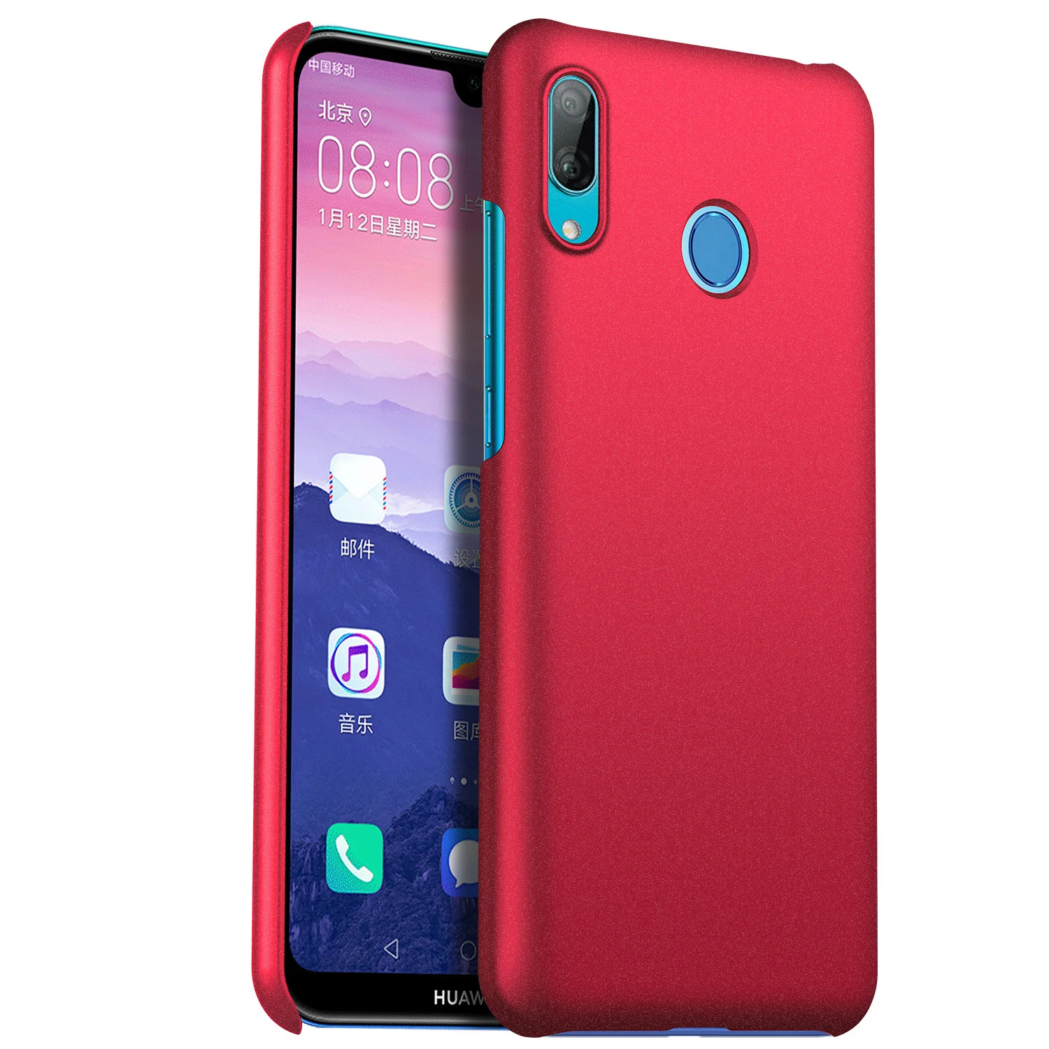 WEFOR Phone Cases for Huawei Y6 2019 Case Luxury Shockproof Cover Ultra Slim Hard Back Covers |