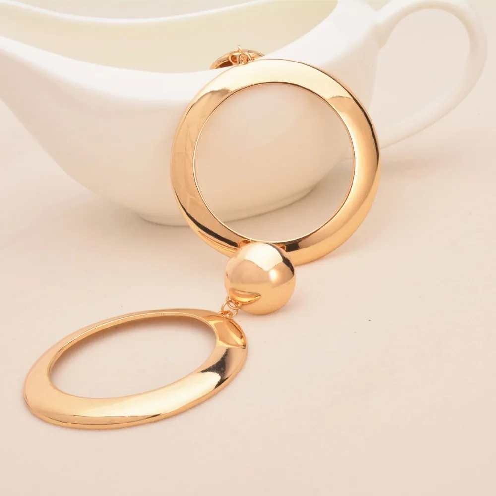 Большие серьги кольца золотого цвета для женщин обручи orecchini cerchio boucles d'oreille