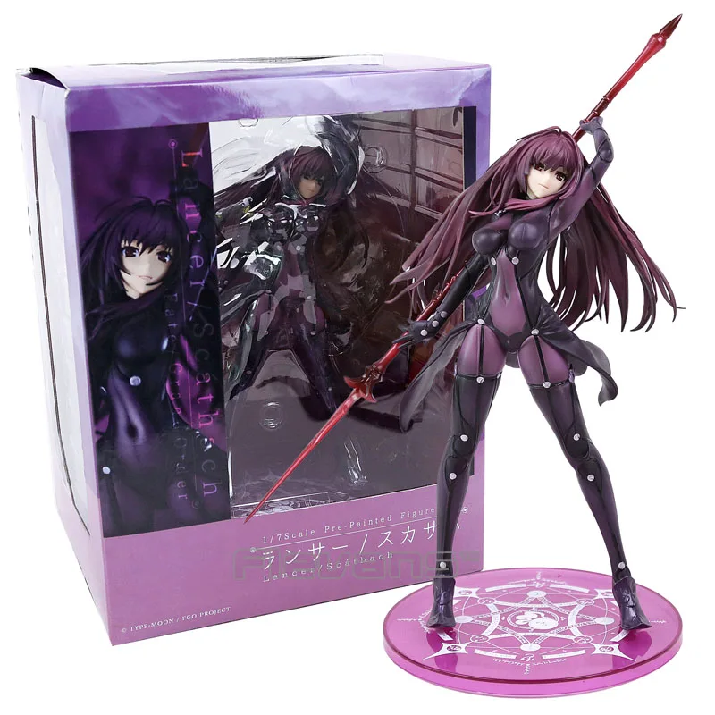 Fate/Grand Order Lancer Scathach 1/7 масштаб предварительно окрашенная фигурка Коллекционная модель игрушки