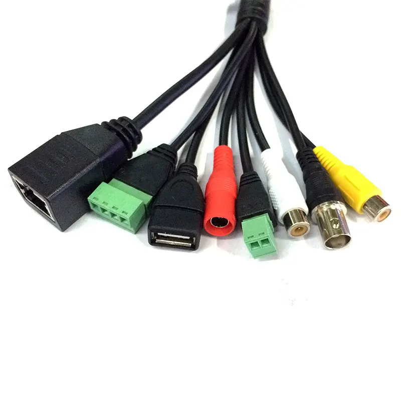 Плата SMTSEC модуль камеры расширенный кабель RJ45 + BNC DC USB Аудиовход аудиовыход RS485