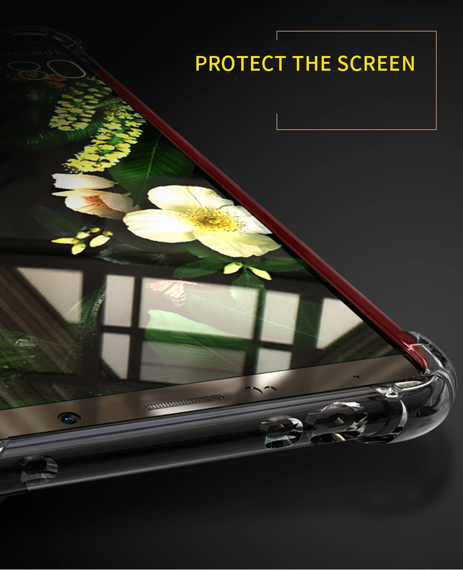 Для huawei P smart mate 9 10 20 P10 P20 P30 Pro Honor 8X9X10 Lite чехол прозрачный роскошный силиконовый чехол защитный чехол funda чехол s