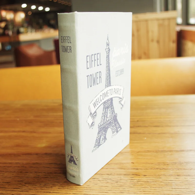 Европейский ретро имитация коробки для хранения книг деревянное домашнее