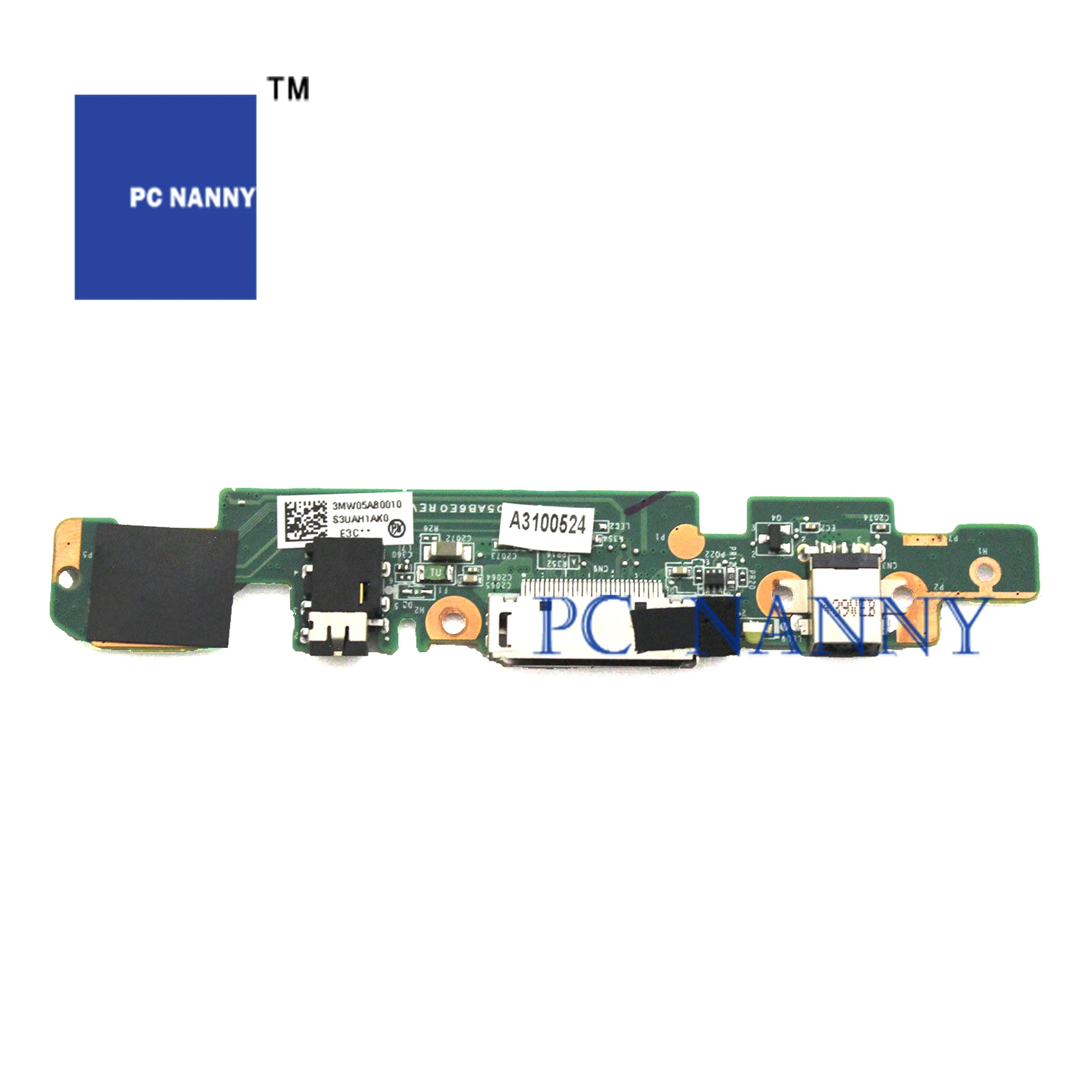 

PCNANNY для Hp Сплит x2 13-P DA0W05AB6E0 Power/Audio board DA0W05AB6E0 тестовый хороший