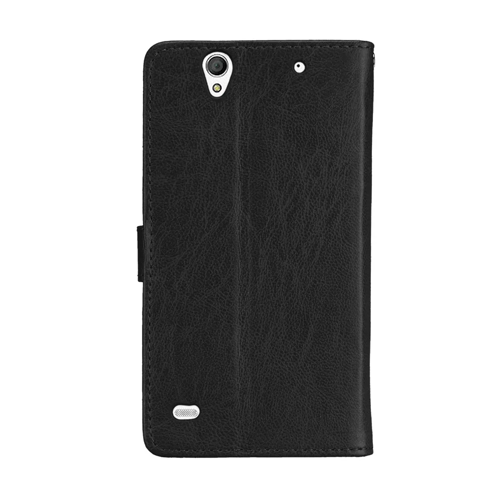 Чехол-бумажник для Sony Xperia C4 E5303 E5306 E5353 флип-чехол подставка держатель карты