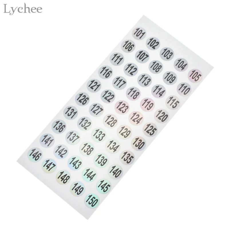 Lychee Life голографическая мерная лазерная бумага DIY водонепроницаемая