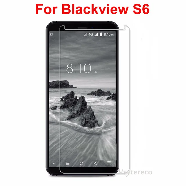 Защитное стекло для экрана Blackview A20 A10 S6 R6 Lite X закаленное Pro|Защитные стёкла и