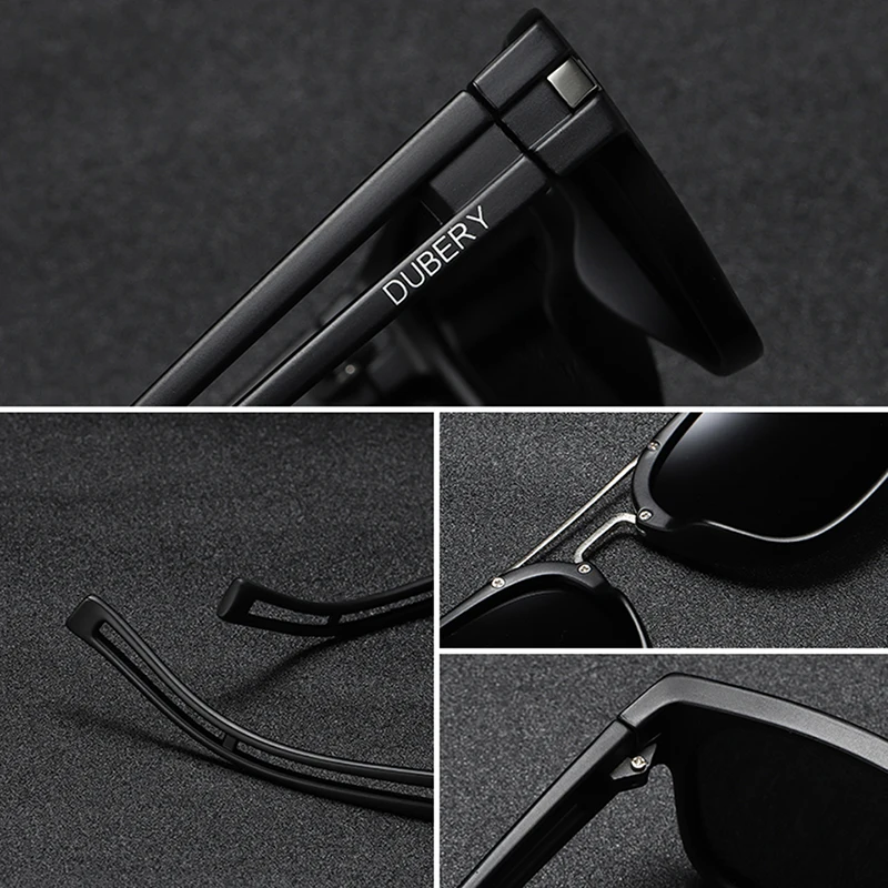 Очки солнцезащитные Мужские поляризационные в стиле ретро с защитой UV400|Мужские