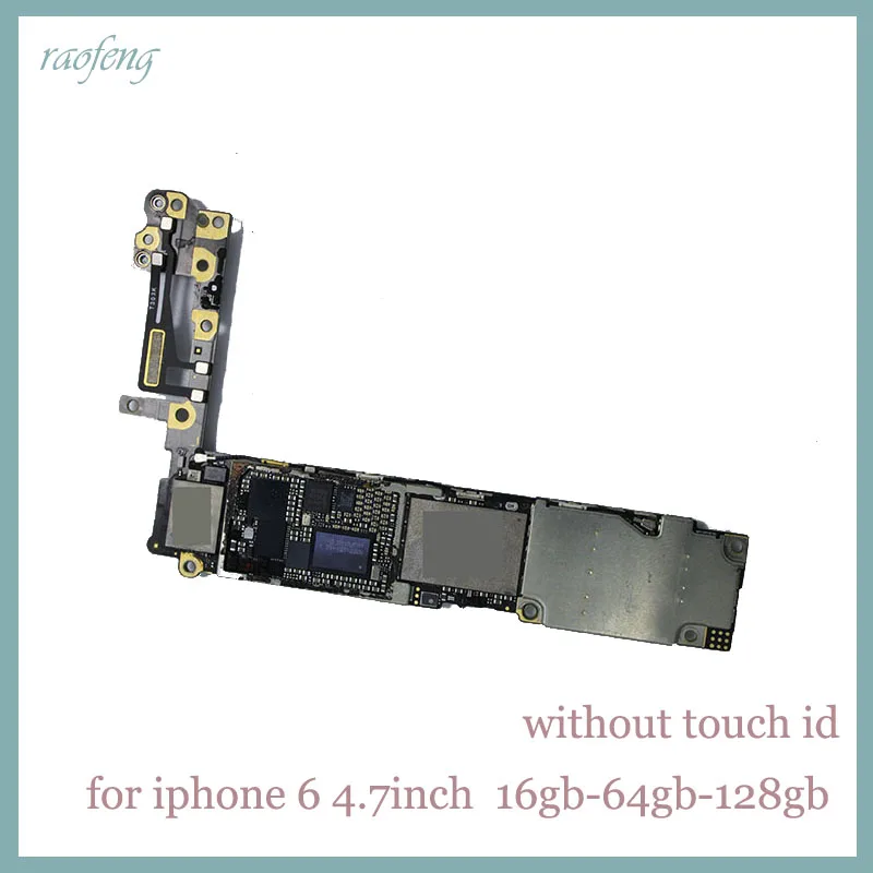 Хорошо работает для iphone 6 материнская плата 16 Гб/64 Гб/128 ГБ разблокирована 4 7 дюйма