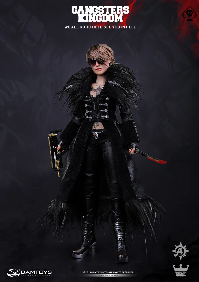 DAMTOYS 1/6 масштаб экшн фигура модель игрушки гангстеры Королевство Лопата 6 Ada фигурка модель игрушка для коллекции/подарок