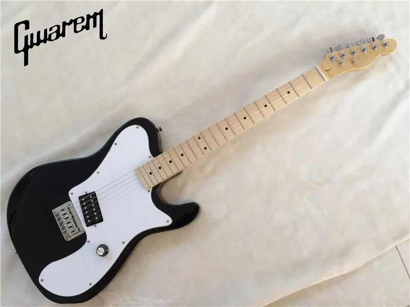 Электрогитара/Gwarem luck star tele гитара/черный цвет/гитара в Китае | Спорт и развлечения