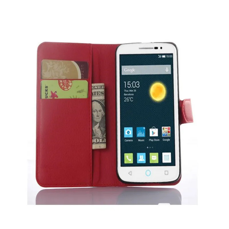 Effelon для Alcatel One Touch POP 2 чехол кошелек стильный книжка телефона подставка слот