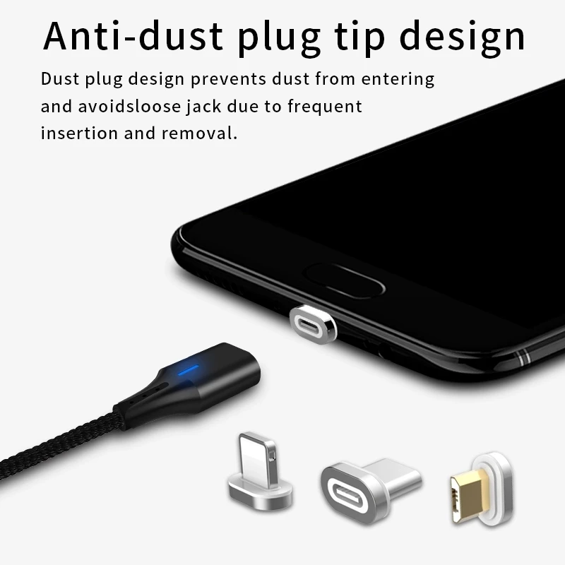 Магнитный usb-кабель CatXaa с разъемом type-C, магнитный usb-кабель для передачи данных 3 А, адаптер для быстрой зарядки для huawei samsung, Дополнительный внешний аккумулятор