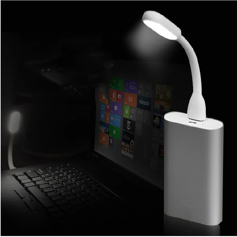 2 шт. украшения интерьера автомобиля USB портативный светодиодный свет