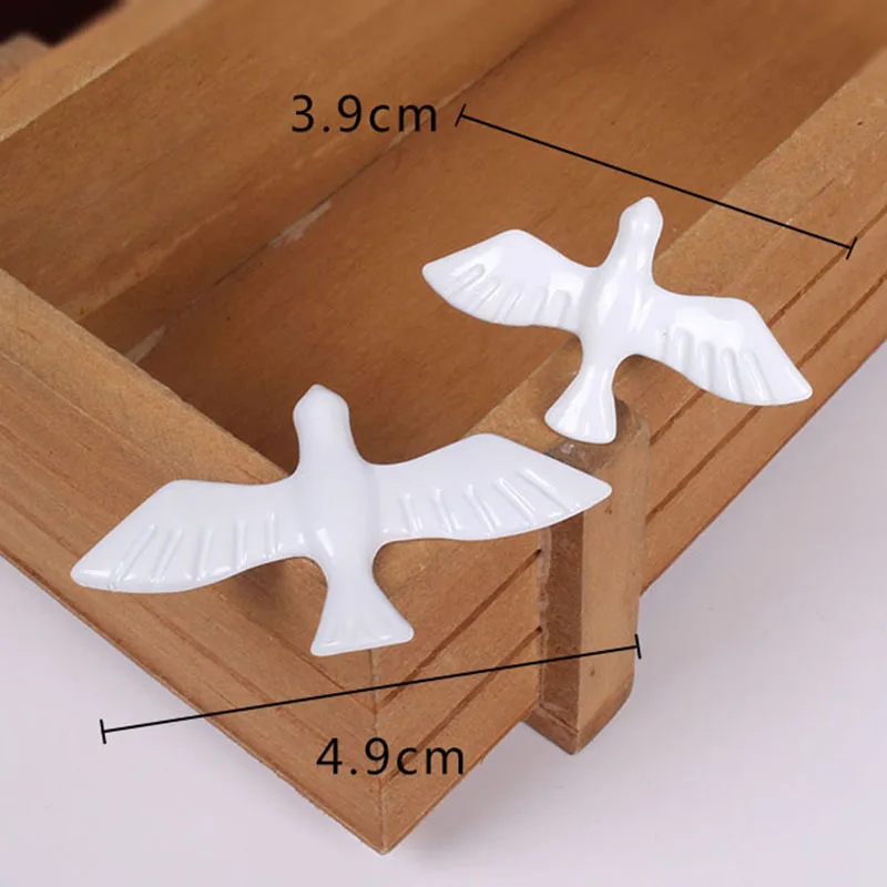 Miage милое чисто белое животное птица украшение &quotголубь мира&quot забавная