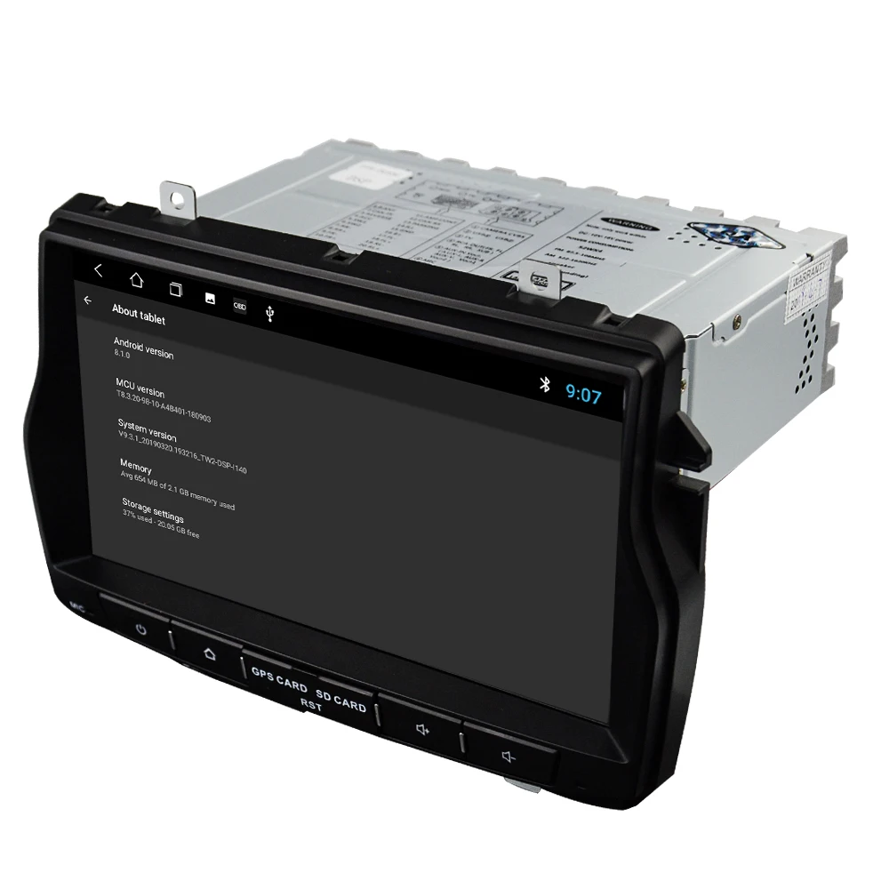 EKIY IPS DSP автомобильный мультимедийный плеер для Lada Vesta 1 Din Android 8.1.0 GPS навигационная