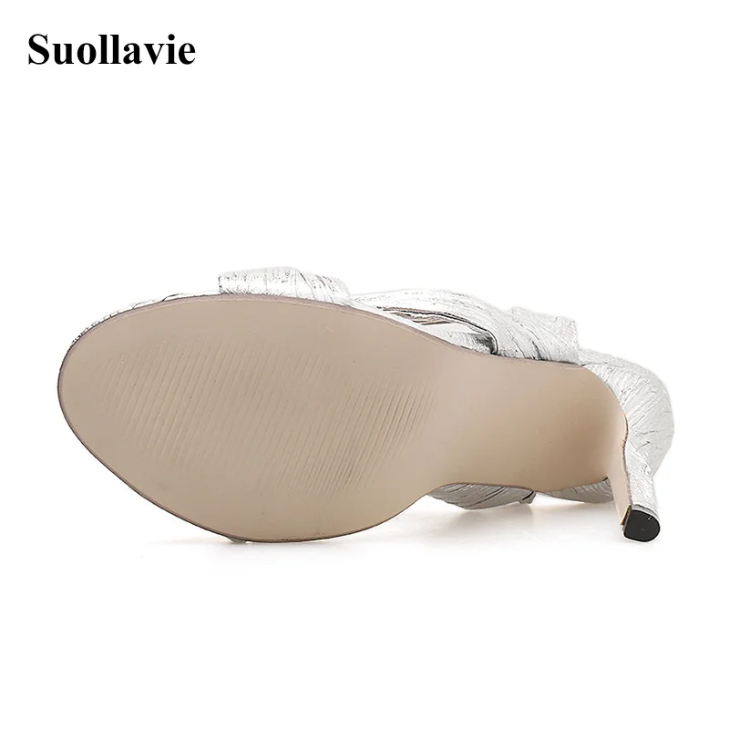 Новинка Сандалии гладиаторы из искусственной кожи Женские летние туфли на