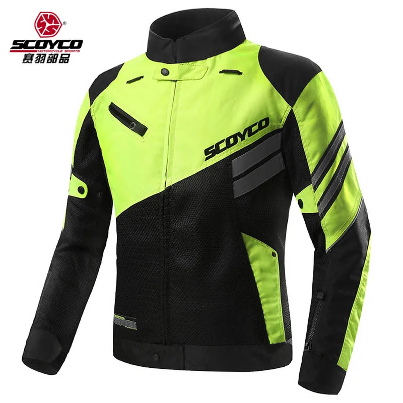

Scoyco JK36 Motorcycle Jacket Motosport Racing Clothes Moto Motocicleta Chaquetas Motociclismo Oxford Jaqueta Black Green
