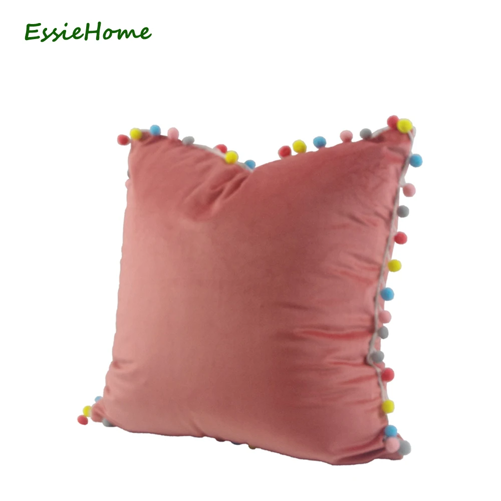 Чехол ESSIE чехлы на подушки для дома с подушкой розового и цвета милый мягкий